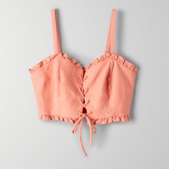 Wilfred Free Sariah cropped front tie camisole - Picture 5 of 5